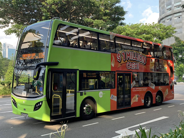 Tower Transit Singapore Alexander Dennis Enviro500 SMB3508T